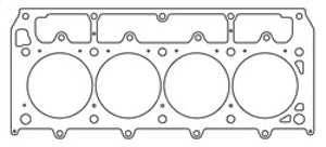 Cometic GM LSX Gen-4 Small Block V8 .045in MLS Cylinder Head Gasket - 4.185in Bore - LHS