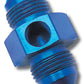 Russell Performance -8 AN Flare to 3/8in Pipe Pressure Adapter (Blue)