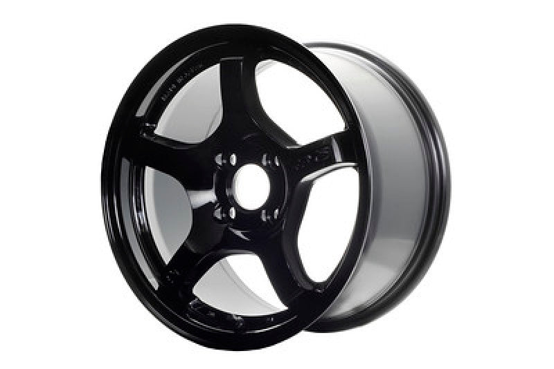 Gram Lights 57CR 19x10.5 +22 5-114.3 Glossy Black Wheel