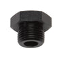 Russell Performance -6 AN Straight Thread Plug (Black)