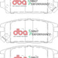 DBA 91-94 Dodge Stealth AWD XP Performance Rear Brake Pads