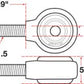 SPC Performance XAXIS Rod End Ball Joint