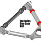 SPC Performance Control Arm Passenger Side 3/4in. Jam Nut