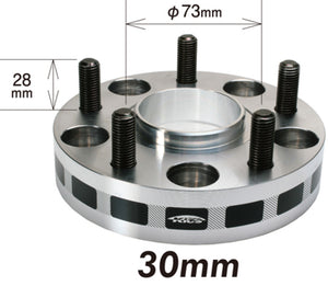 Project Kics 30mm Thick 12x1.50 60mm Hub 5-114.3 Wide Tread Spacers