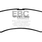 EBC 90-91 Lexus ES250 2.5 Yellowstuff Rear Brake Pads