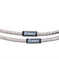 Russell Performance -3 AN 4-foot 90 Degree to Straight Pre-Made Nitrous and Fuel Line