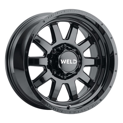 Weld Off-Road W168 20X9 Stealth 8X165.1 ET00 BS5.00 Gloss Black 125.1