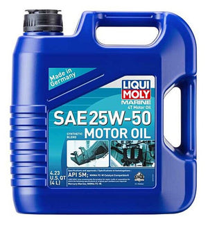 LIQUI MOLY 4L Marine 4T Motor Oil SAE 25W50