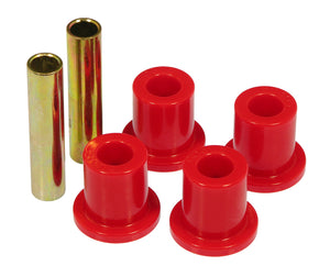 Prothane 80-96 Ford Truck Rear Frame Shackle Bushings - Red