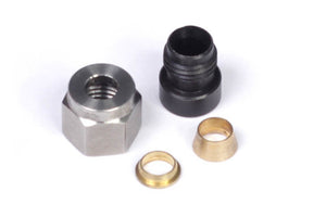 Haltech 1/4in Mild Steel Weld-On Kit w/Nut & Ferrule