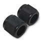 Russell Performance -10 AN Tube Nuts 5/8in dia. (Black) (1 pc.)