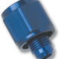 Russell Performance -8 AN Female to -4 AN to Male B-Nut Reducer (Blue)