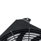 CSF 92-00 Honda Civic All-Aluminum Fan Shroud w/12in SPAL Fan - Black Finish