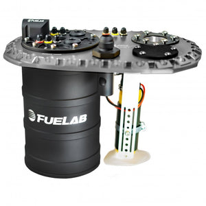 Fuelab Quick Service Surge Tank w/No Lift Pump & No Surge Pump - Titanium