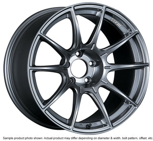 SSR GTX01 18x9.5 5x114.3 22mm Offset Dark Silver Wheel Evo 8 9 X / G35 / 350z / 370z