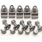 Russell Performance Stainless Steel Brake Line Clamps (12 pcs.)