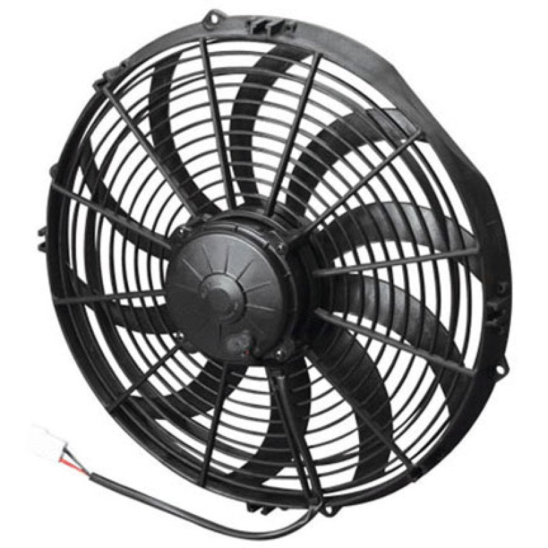 SPAL 1840 CFM 14in High Performance Fan - Push/Curved (VA08-AP71/LL-53S)