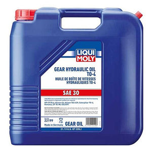 LIQUI MOLY 20L Gear Hydraulic Oil TO-4 SAE 30W