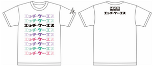 HKS T-SHIRT KATAKANA WHITE 4L