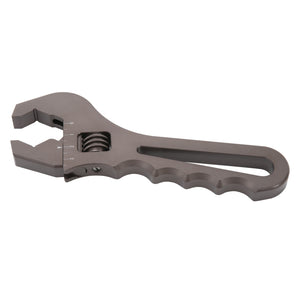 Russell Performance Adjustable AN Wrench V-Flats - Aluminum Gray Anodized