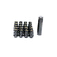 Wheel Mate Monster Lug 35 Short Lug Nut Set of 20 - Black 14x1.50