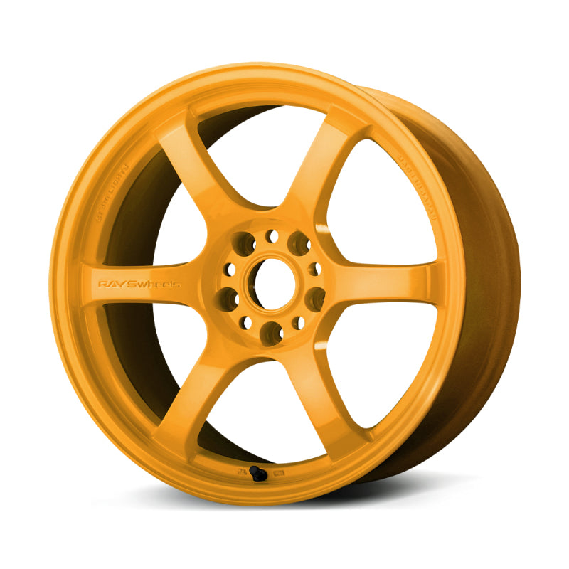 Gram Lights 57DR 17x9.0 +12 5-114.3 Mach Yellow