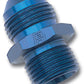 Russell Performance -10 AN Flare to 16mm x 1.5 Metric Thread Adapter (Blue)