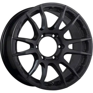 Gram Lights 57XR-X 17X8.0 +00 6-139.7 Black Graphite