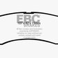 EBC 90-91 Lexus ES250 2.5 Greenstuff Rear Brake Pads