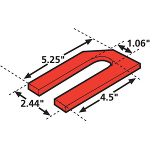 SPC Performance PREVST H/L SHIM 1/32 (6)