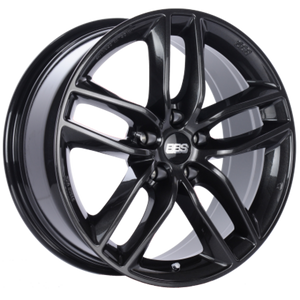 BBS SX 20x9 5x108 ET38 Crystal Black Wheel -82mm PFS/Clip Required