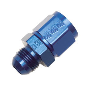 Russell Performance -10 AN Female to -8 AN to Male B-Nut Reducer (Blue)