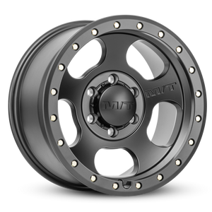 Mickey Thompson Canyon Pro Black Wheel - 17X9 8X6.5 BP 5in BS 0 Offset 125.2mm Bore