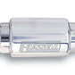 Russell Performance Polished Alum. (3-1/4in Length 1-1/4in dia. -8 x 3/8in male NPT inlet/outlet)