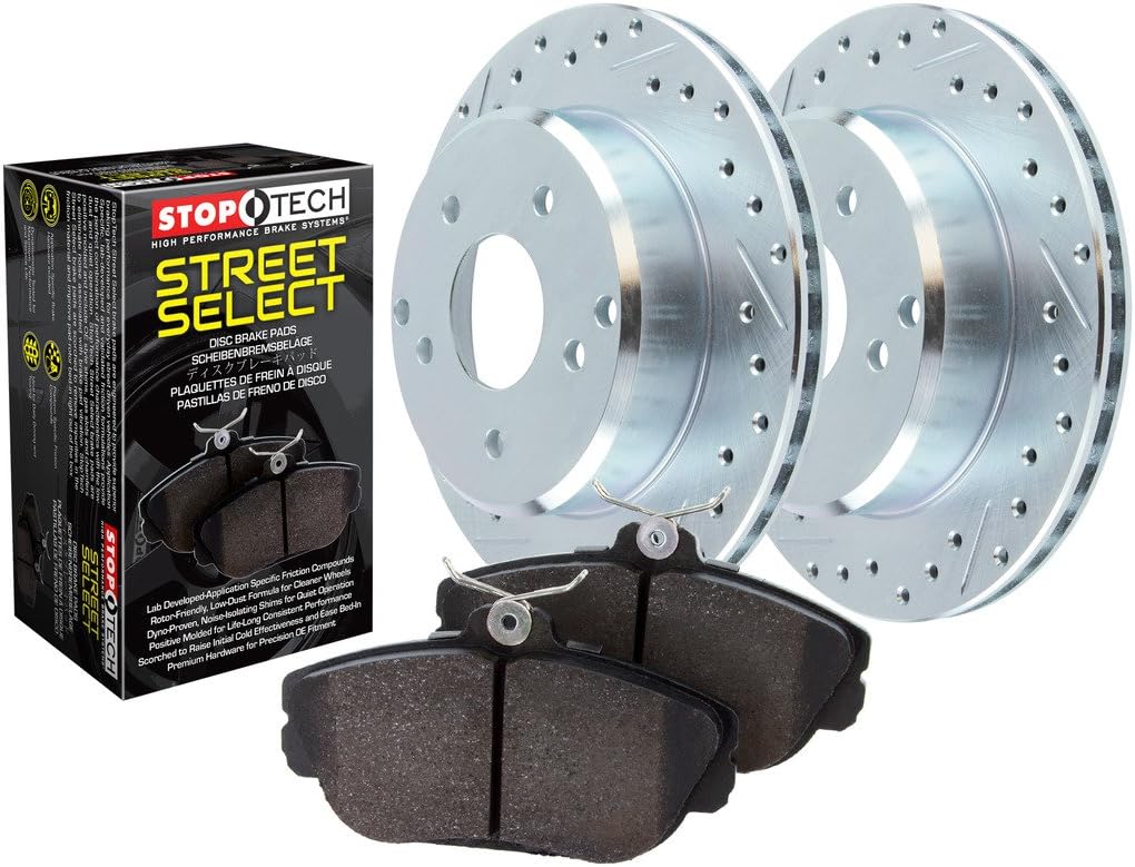 Sport Axle Pack Drilled Rotor, Front