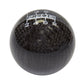 NRG Universal Ball Style Shift Knob - Black Carbon Fiber (6 Speed Pattern)