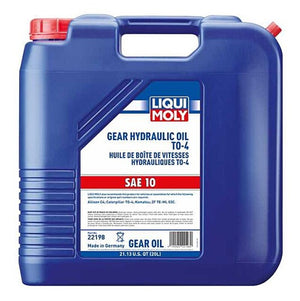 LIQUI MOLY 20L Gear Hydraulic Oil TO-4 SAE 10W