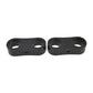 Russell Hose Separator For -10 Braided Hose - Black Anodize (2 Pack)