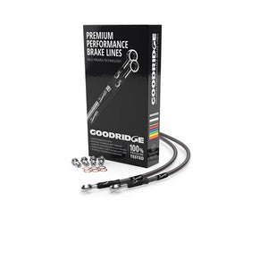 Goodridge Suzuki GSXR600/750 K4-K5 Carbon Front SS Brake Lines