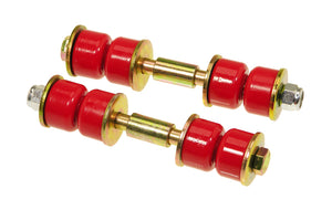 Prothane Universal End Link Set - 2 5/8in Mounting Length - Red