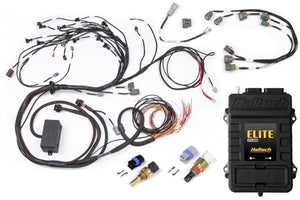 Haltech Elite 2500 Terminated Engine Harness ECU Kit w/Late Ignition