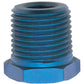 Russell Performance 1/2in Male to 3/8in Female Pipe Bushing Reducer (Blue)