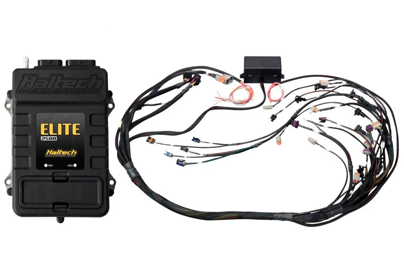 Haltech Elite 2500 Terminated Harness ECU Kit w/EV1 Injector Connectors