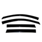 AVS 07-16 Mitsubishi Lancer Ventvisor Outside Mount Window Deflectors 4pc - Smoke