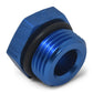 Russell Performance -6 AN Straight Thread Plug (Blue)