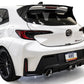 AWE 23-24 Toyota GR Corolla Touring Edition Catback Exhaust - Chrome Silver Tips