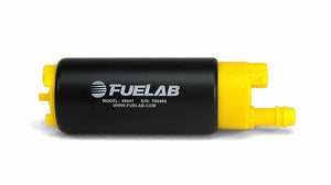 Fuelab 494 High Output In-Tank Electric Fuel Pump - 340 LPH In Offset From Out