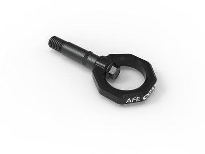 aFe Control Rear Tow Hook Black 20-21 Toyota GR Supra (A90)