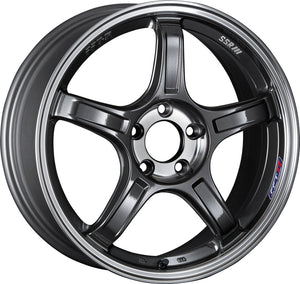 SSR GTX03 18x7.5 5x114.3 38mm Offset Black Graphite Wheel