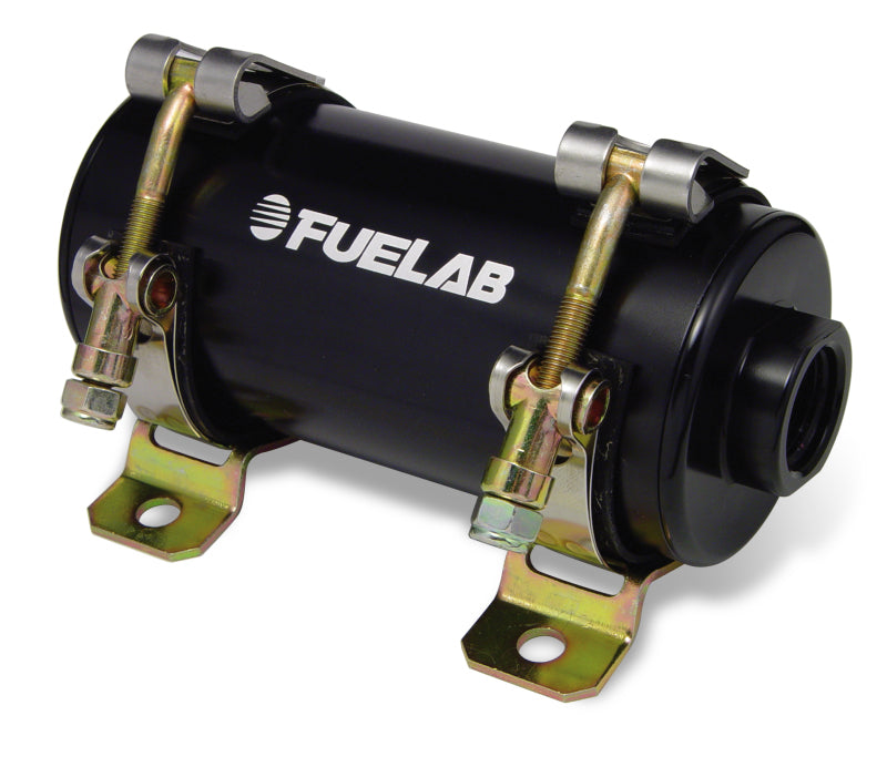 Fuelab Prodigy High Flow Carb In-Line Fuel Pump - 1800 HP - Black